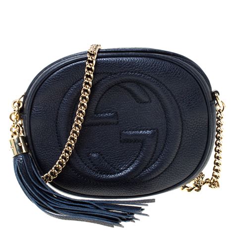 gucci soho mini bag navy|cheapest gucci soho bag.